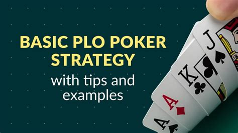 plo poker tips